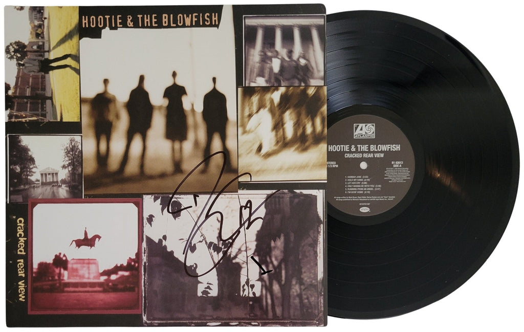 Darius Rucker signed Hootie & the Blowfish Cracked Rear View album COA proof Autographed STAR