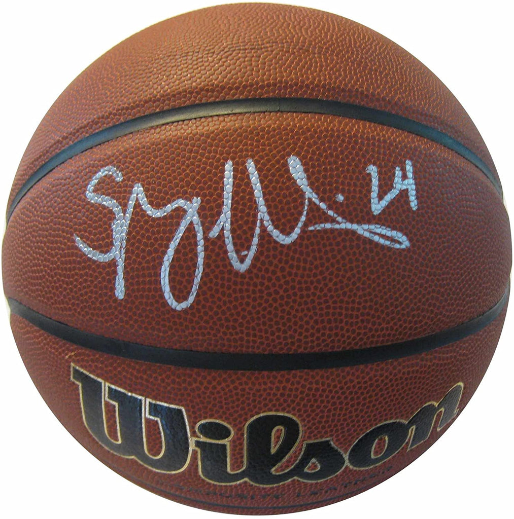 Sydney Wiese Oregon State LA Sparks signed autographed NCAA basketball COA proof