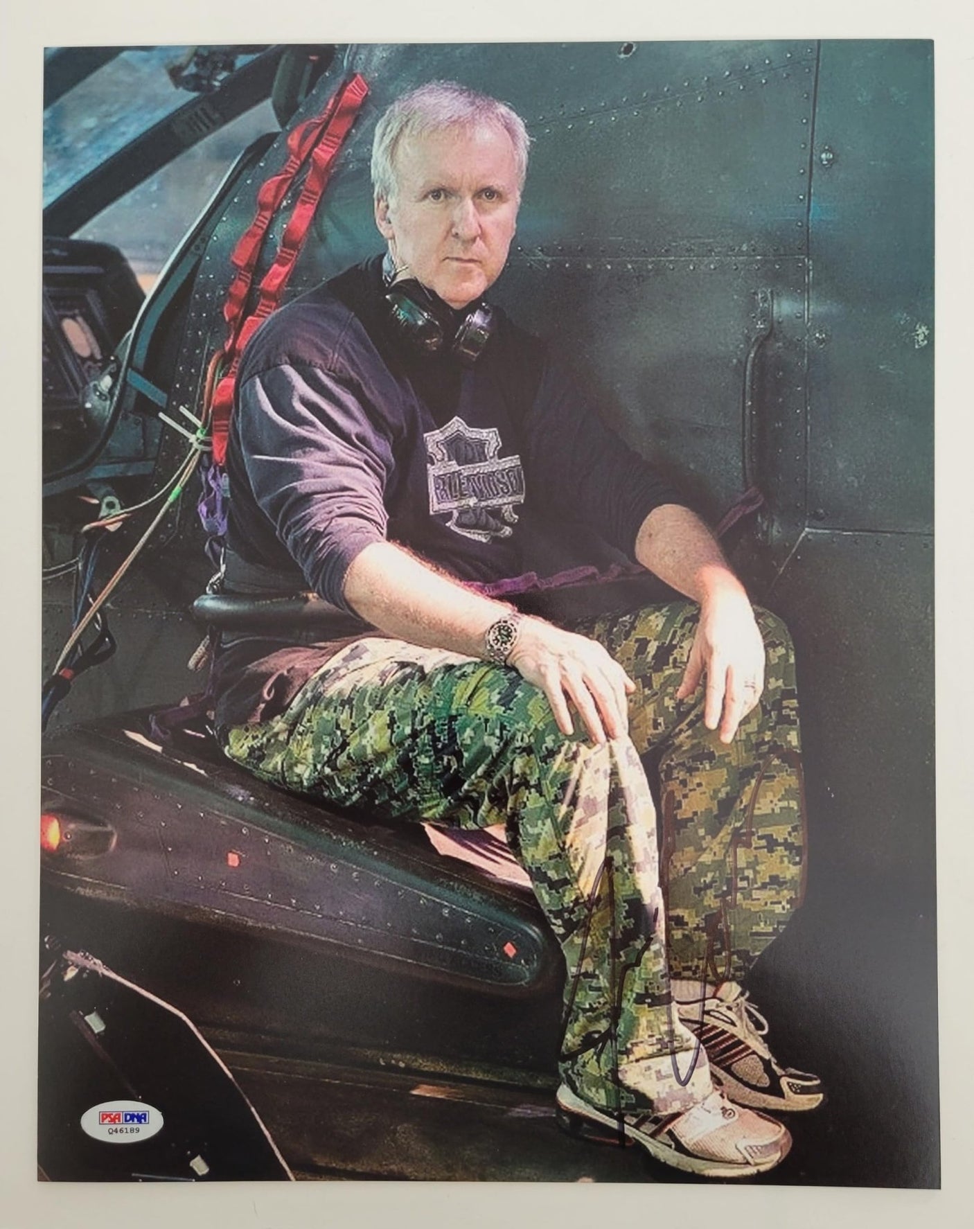 James Cameron Signed 11x14 Photo COA Proof Autographed Terminator Titanic Avatar..STAR