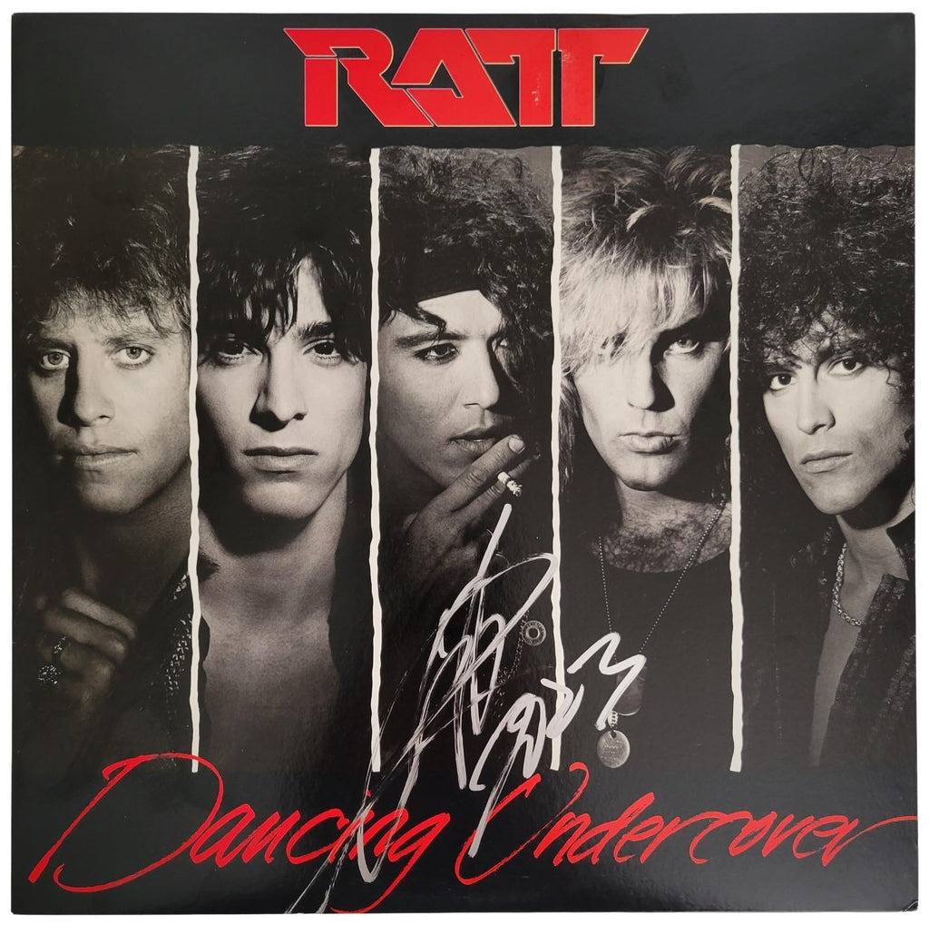 Stephen Pearcy Signed Ratt Dancing Undercover Album Proof Autographed Vinyl Record