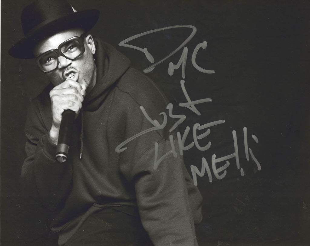 Darryl McDaniels Run DMC Rapper signed 8x10 photo COA proof autographed, STAR