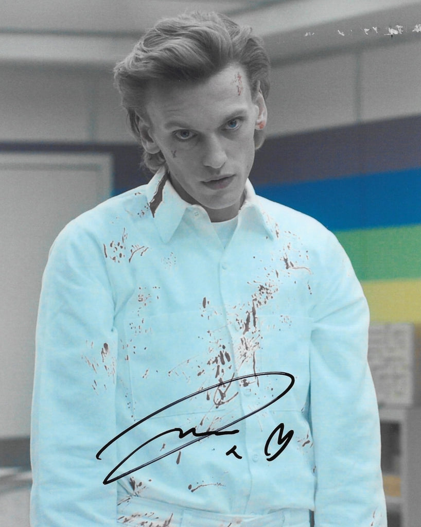 Jamie Campbell Bower Signed Stranger Things 8x10 Photo Proof COA Autographed STAR