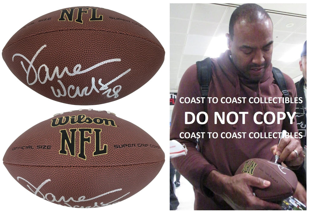 Darren Woodson Dallas Cowboys ASU signed NFL football proof COA autographed