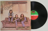 Graham Nash Henry Diltz signed Crosby Stills & Nash album vinyl COA exact proof STAR