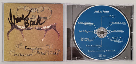 Isaac Brock signed Modest Mouse Everywhere And His Nasty Parlour CD COA Proof STAR