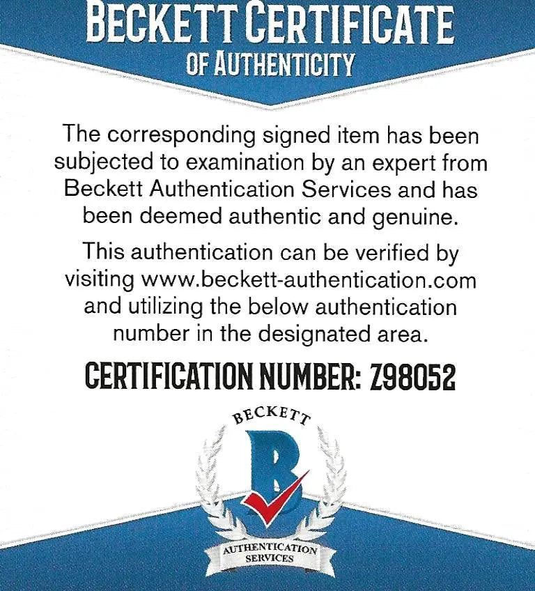 Cyndi Lauper Girls just want to have fun signed microphone mic proof Beckett COA STAR