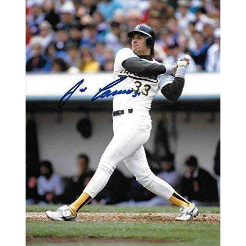 Jose Canseco, Oakland A's, Signed, Autographed, 8X10 Photo, a COA With The Proof Photo of Jose Signing Will Be Included...