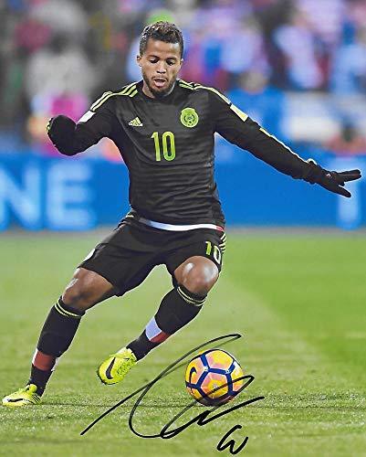 Giovani Dos Santos, Los Angeles Galaxy, signed, autographed, Soccer 8x10 Photo, Coa with the Proof Photo will be included.