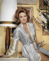 Angie Dickinson actress signed 8x10 photo exact proof COA. STAR