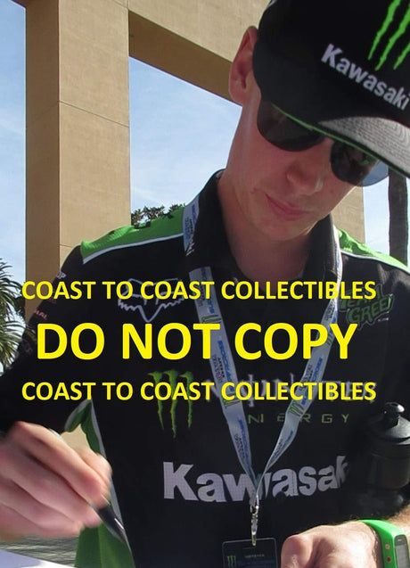 Adam Cianciarulo, supercross, motocross signed, autographed 8x10 photo,proof COA.