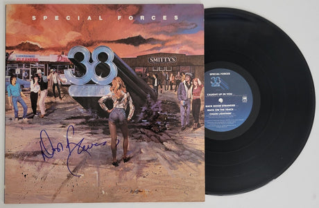 Don Barnes Signed 38 Special Special Forces Album COA Proof Autographed Vinyl STAR