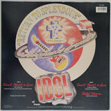 Billy Idol Steve Stevens signed Don't Need Gun album vinyl LP COA exact proof STAR