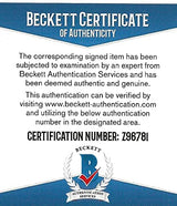 Baron Davis UCLA Bruins signed autographed NCAA Basketball proof Beckett COA