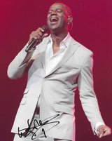 Brian McKnight American R&B Singer songwriter signed 8x10 photo proof COA
