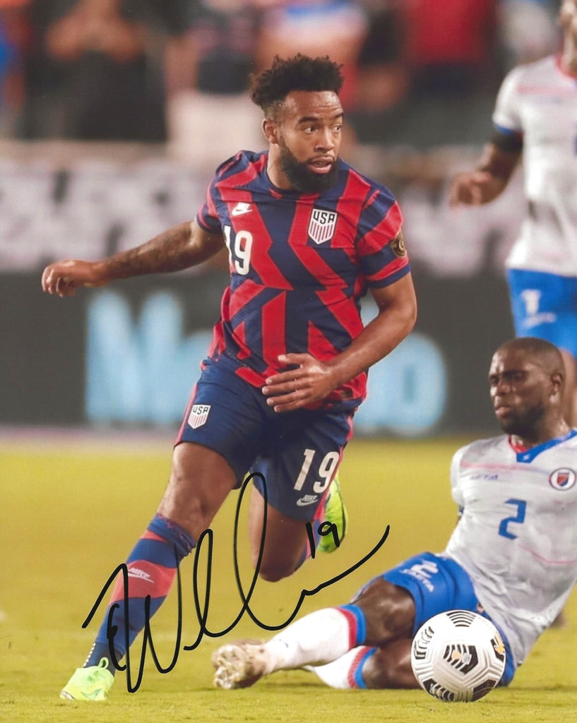 Eryk Williamson signed USA soccer 8x10 photo COA Proof autographed United States.