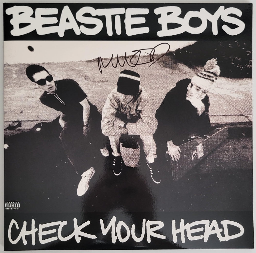 Mike Diamond signed Beastie Boys Check Your Head album vinyl Proof Beckett COA autographed STAR