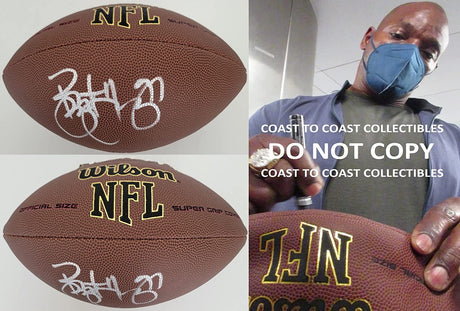 Byrant Young San Francisco 49ers Notre Dame signed football COA proof autograph