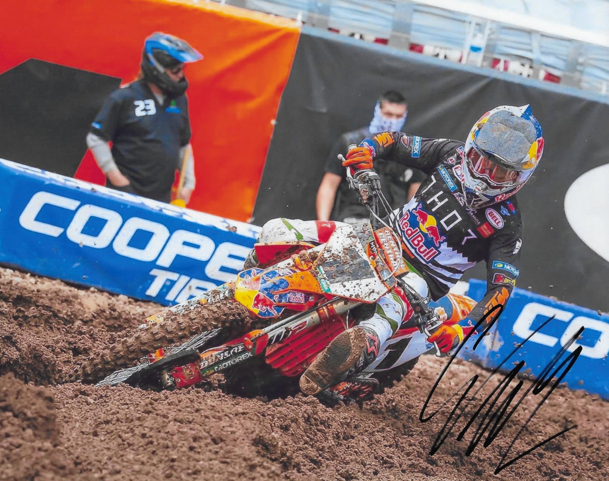 Cooper Webb Supercross Motocross Signed 8x10 Photo COA Proof Autographed,