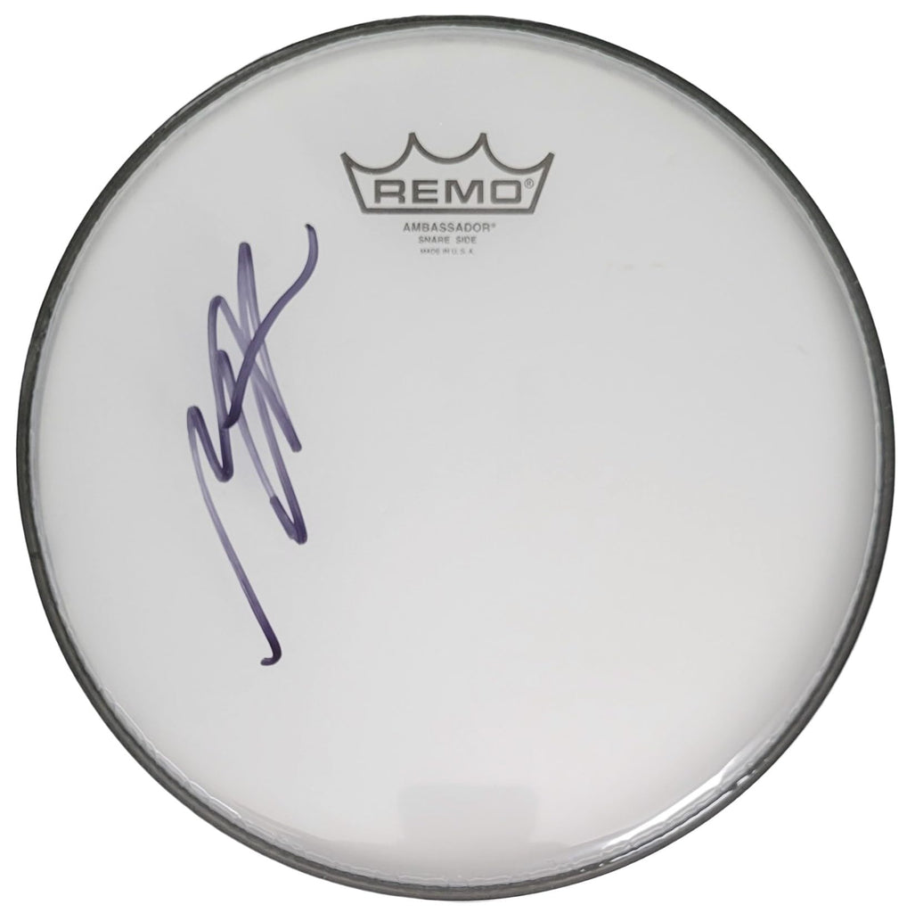 Matt Cameron Pearl Jam Soundgarden Drummer signed Drumhead COA proof autographed