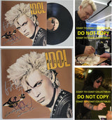 Billy Idol Steve Stevens signed Whiplash Smile album vinyl COA proof autographed STAR