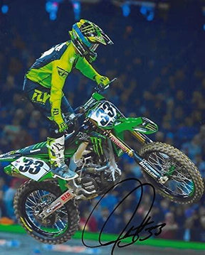 Josh Grant supercross motocross signed autographed 8x10 photo COA proof