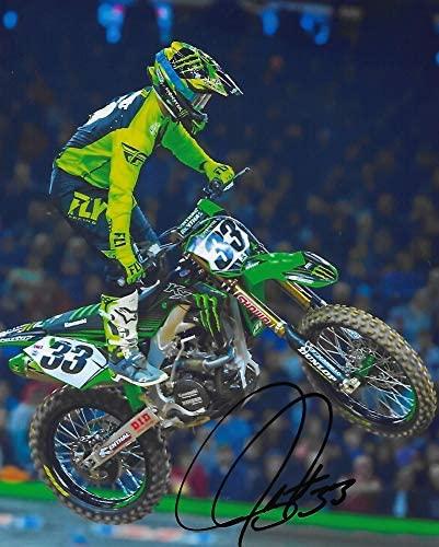 Josh Grant supercross motocross signed autographed 8x10 photo COA proof