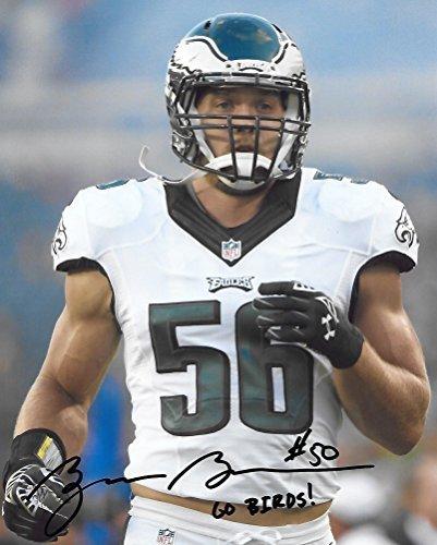 Bryan Braman, Philadelphia Eagles, Signed, Autographed, 8X10 Photo, a COA with the Proof Photo of Bryan Signing Will Be Included