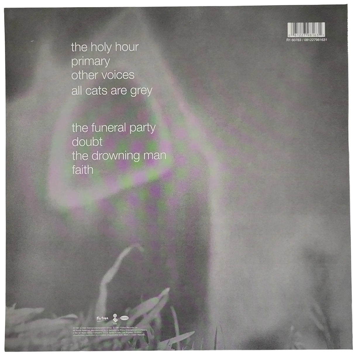 Robert Smith signed The Cure Faith album, Vinyl Record COA exact proof Star