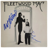 Mick Fleetwood Lindsey Buckingham signed Fleetwood album COA proof Autographed Vinyl Record STAR