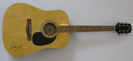 Sarah McLachlan signed acoustic guitar Angel exact Proof Beckett COA STAR autograph