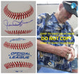 Rollie Fingers Oakland A's Padres Brewers signed baseball COA proof autographed