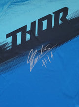 Dylan Ferrandis Supercross Motocross signed Thor Jersey COA proof autographed.