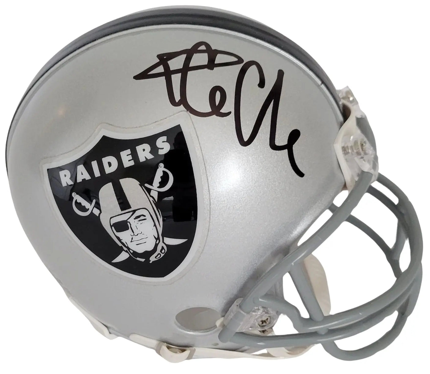 Ice Cube Signed Raiders Helmet Proof Autographed LA Oakland Vegas Los Angeles STAR