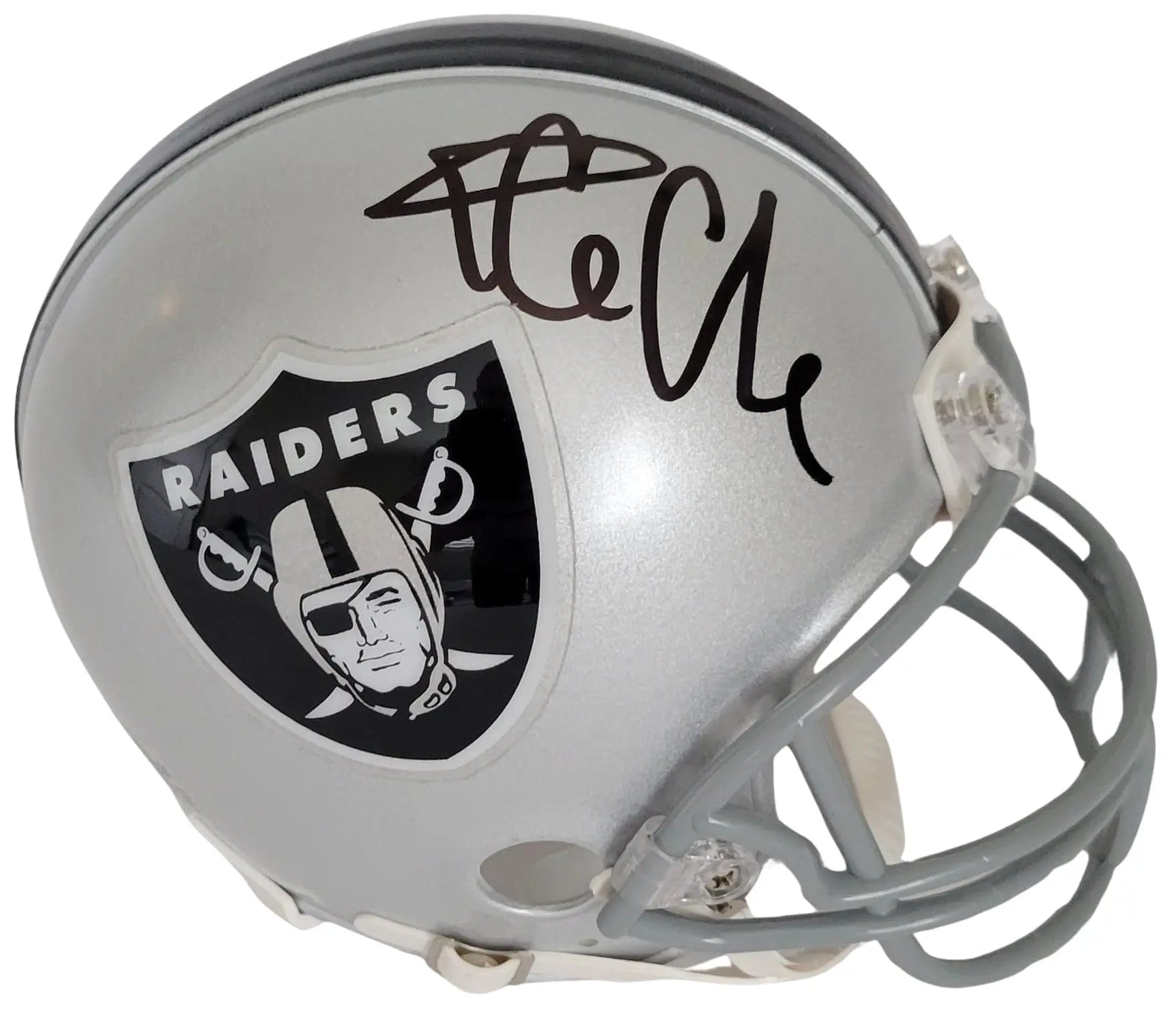 Ice Cube Signed Raiders Helmet Proof Autographed LA Oakland Vegas Los Angeles STAR