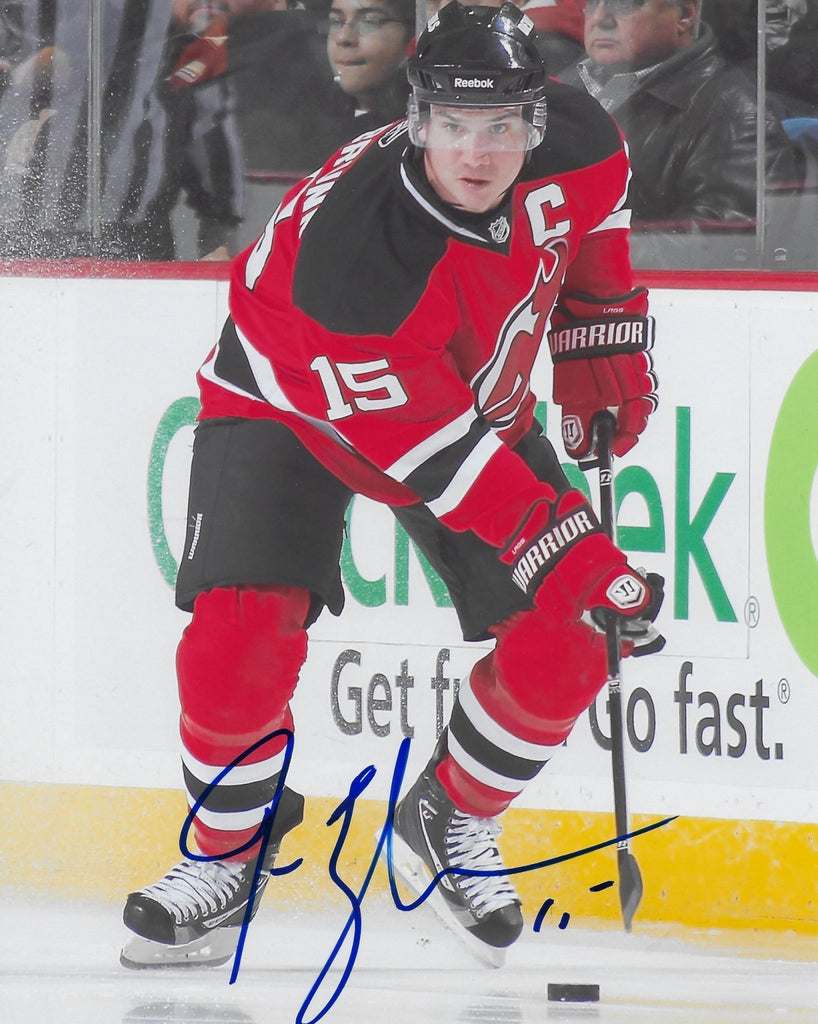 Jamie Langenbrunner Signed 8x10 Photo COA Proof New Jersey Devils Hockey Autographed