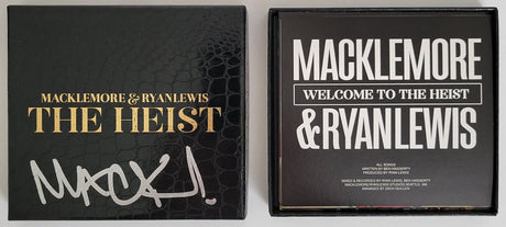 Macklemore signed The Heist album deluxe CD box set COA exact proof autographed STAR