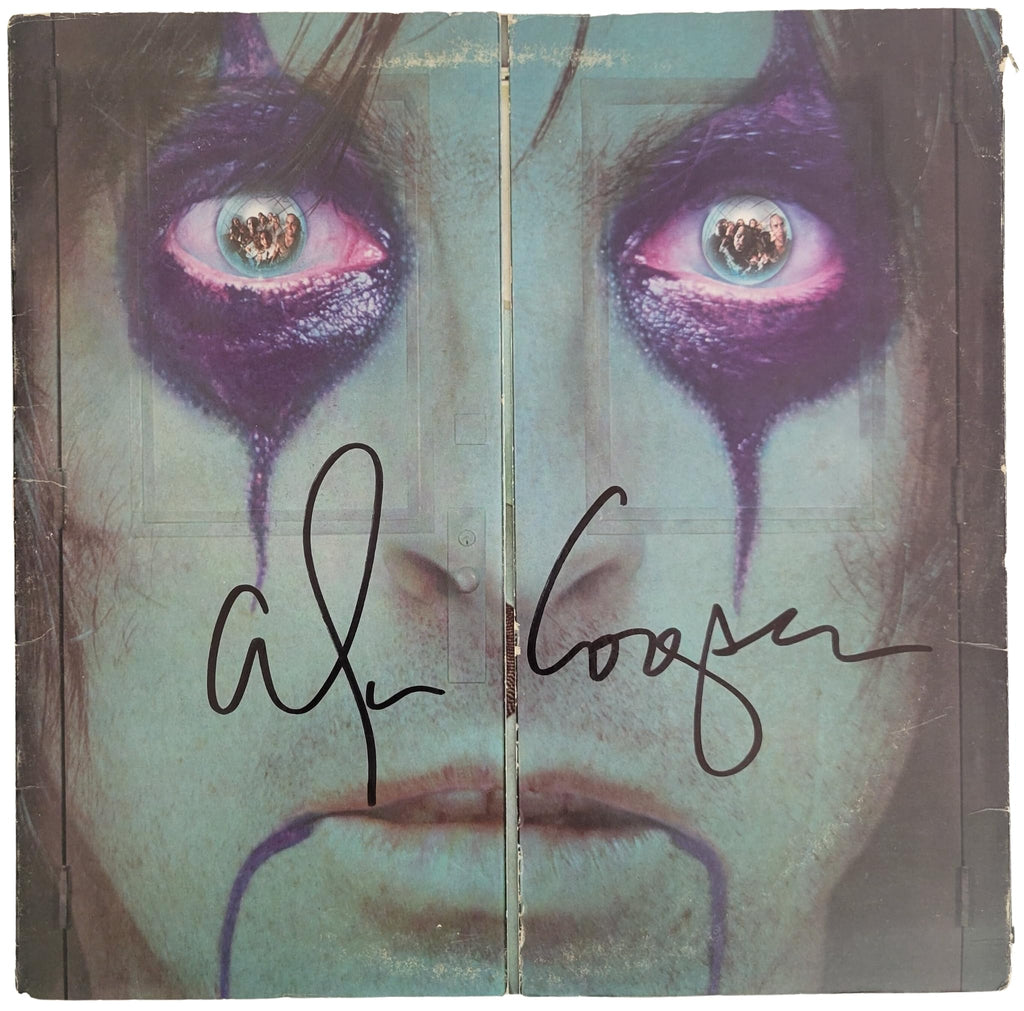 Alice Cooper signed From the Inside Album vinyl record Proof COA autographed STAR