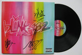 Mark Hoppus Travis Barker Matt Skiba signed Blink 182 Nine album proof Beckett STAR autograph