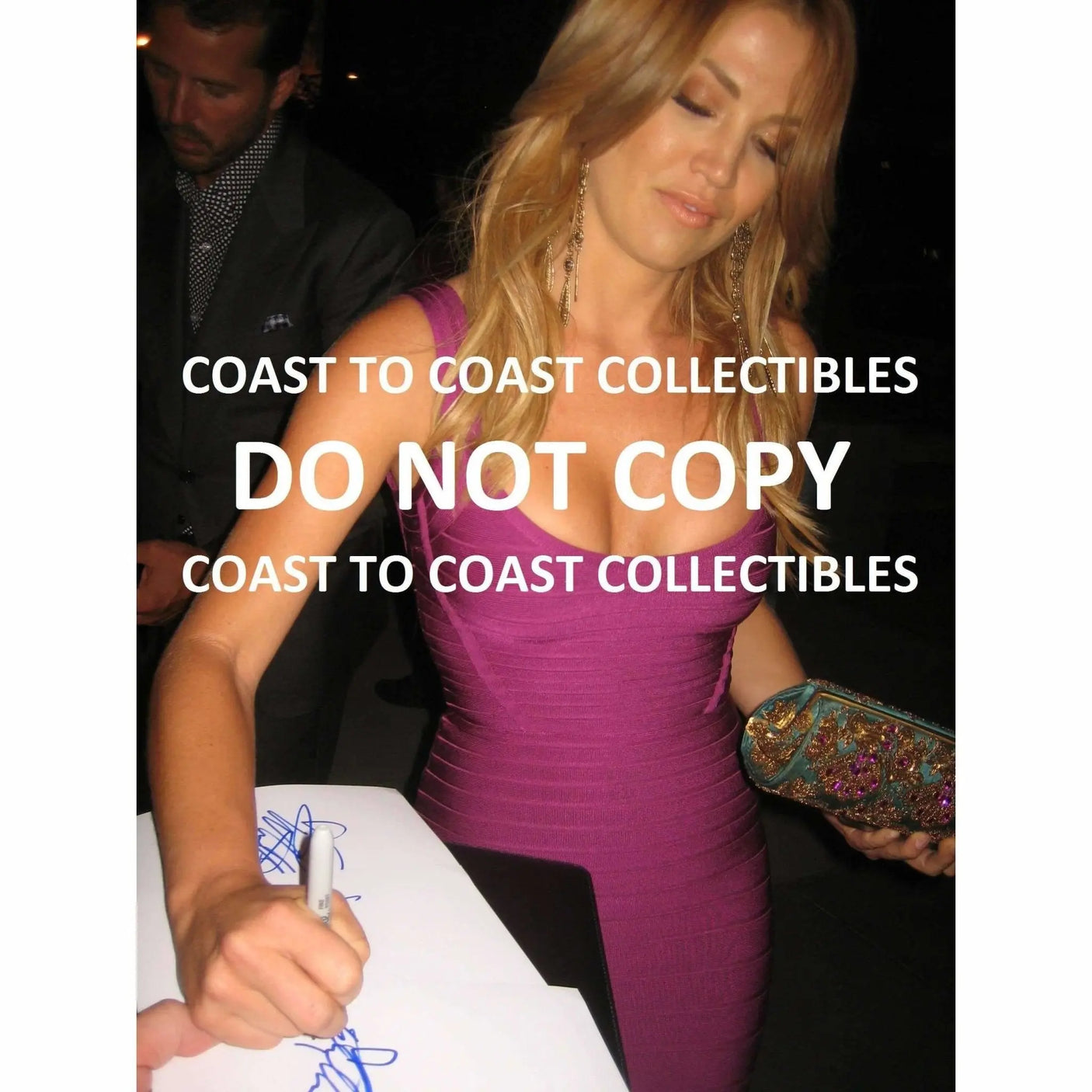 Willa Ford, Playboy, American Singer, Songwriter, Dancer, Model, Television Personality and Film Actress, Signed, Autographed, 8x10, Photo, a COA with the Proof Photo of Willa Signing Will Be Included.Star