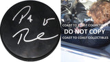 PA Parenteau Ducks,Blackhawks,Rangers signed,autographed Hockey Puck,COA proof
