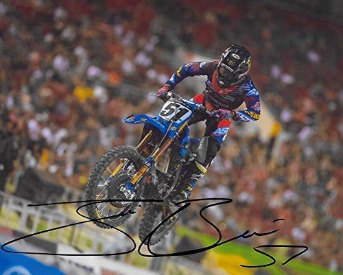 Justin Barcia, Supercross, Motocross, Freestyle Motocross, Signed, Autographed, 8X10 Photo, a COA Will Be Included].