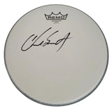 Chad Smith Red Hot Chili Peppers Drummer signed Drumhead COA proof autographed STAR