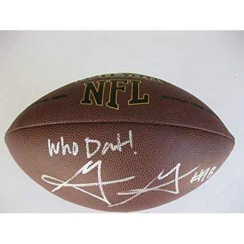 Garrett Grayson New Orleans Saints, Colorado State, Signed, Autographed, NFL Football, a COA with the Proof Photo of Garrett Signing the Football Will Be Included
