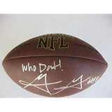 Garrett Grayson New Orleans Saints, Colorado State, Signed, Autographed, NFL Football, a COA with the Proof Photo of Garrett Signing the Football Will Be Included