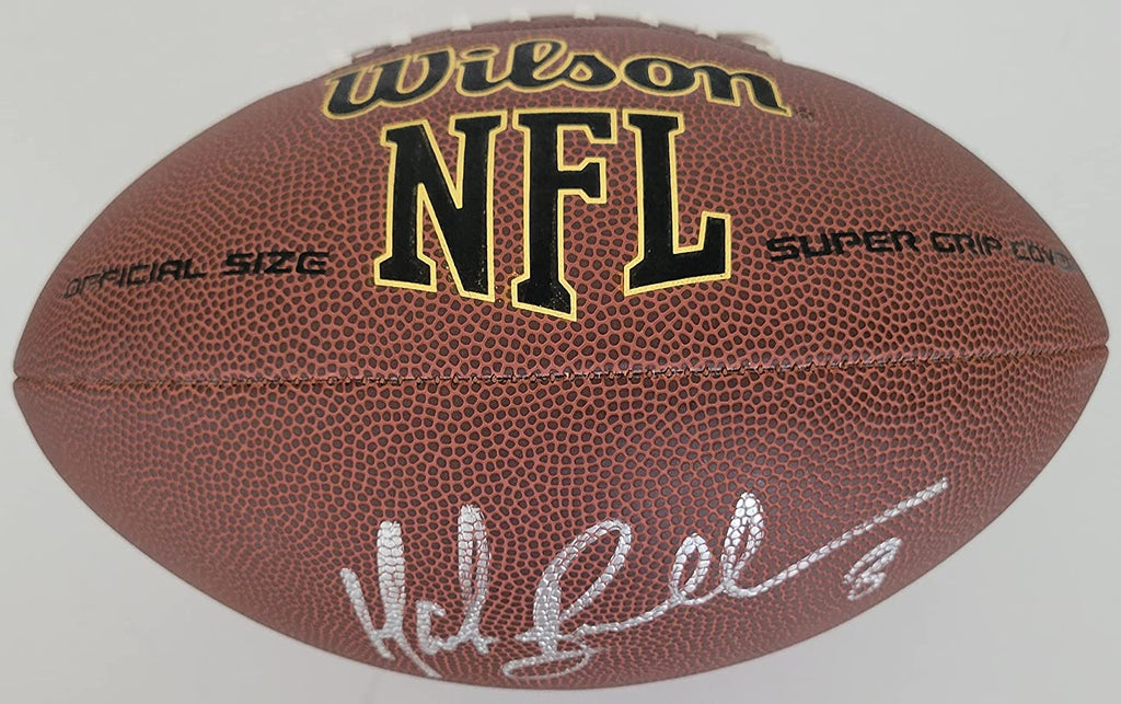 Mark Brunell Jacksonville Jaguars Huskies signed NFL football proof COA autographed