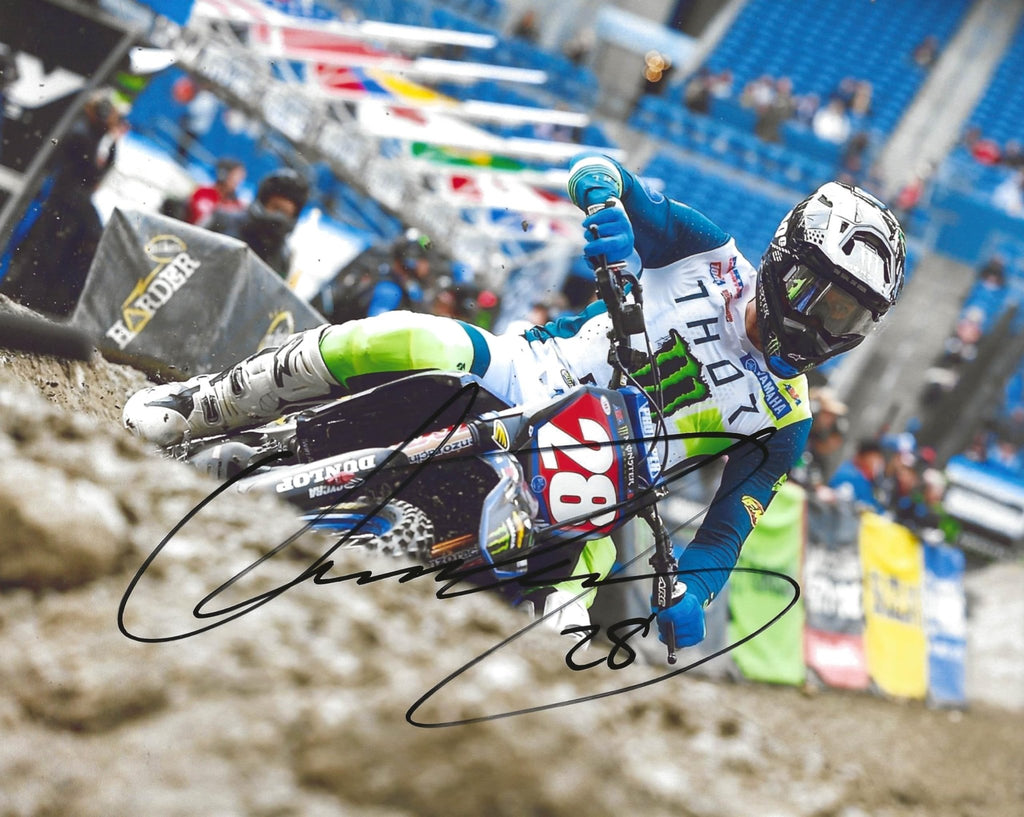 Christian Craig motocross supercross signed 8x10 photo COA proof autographed