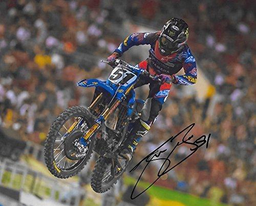 Justin Barcia, Supercross, Motocross, Signed, Autographed, 8X10 Photo, a COA With The Proof Photo Will Be Included.