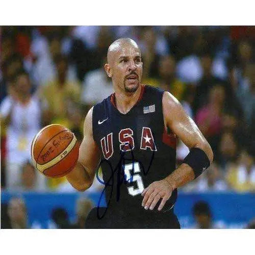 Jason Kidd, Dallas Mavericks, Signed, Autographed, 8x10 Photo, Coa