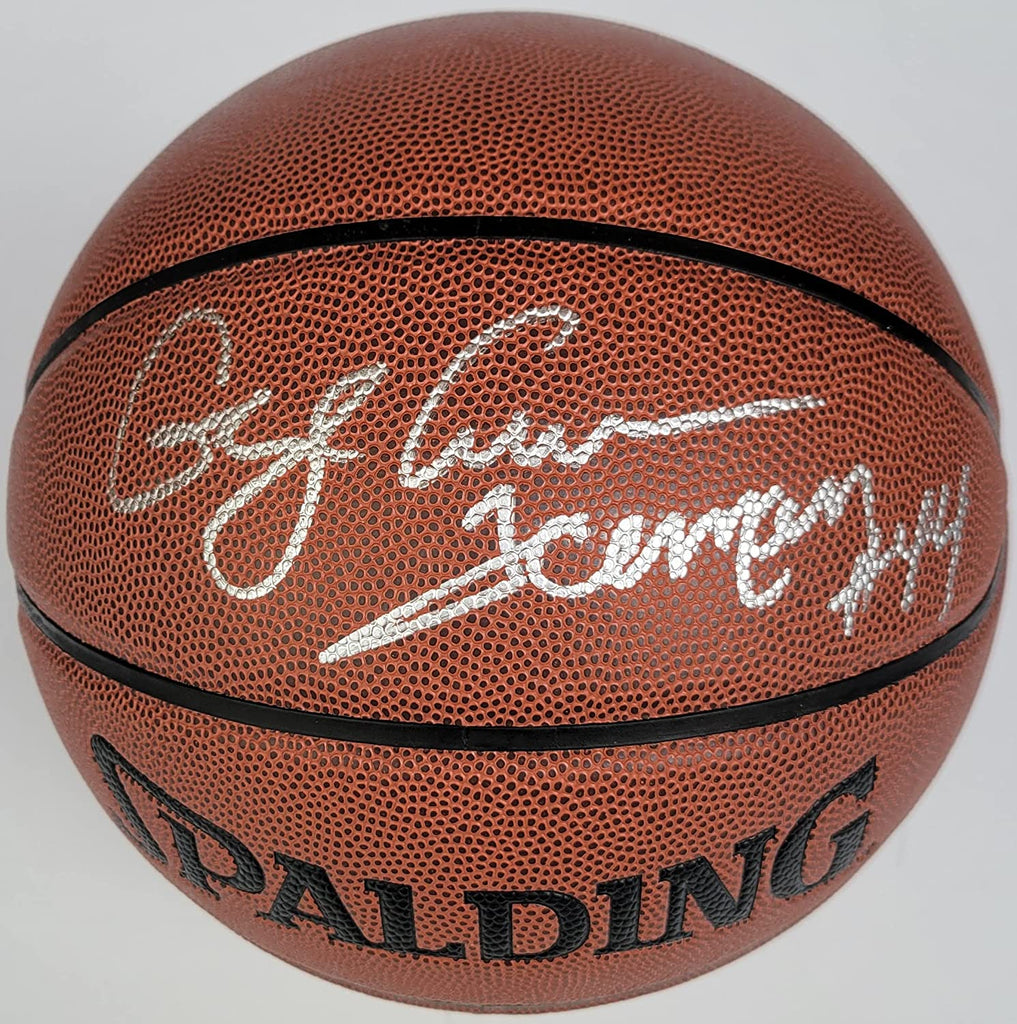 George Gervin Iceman San Antonio Spurs signed NBA basketball proof Beckett COA
