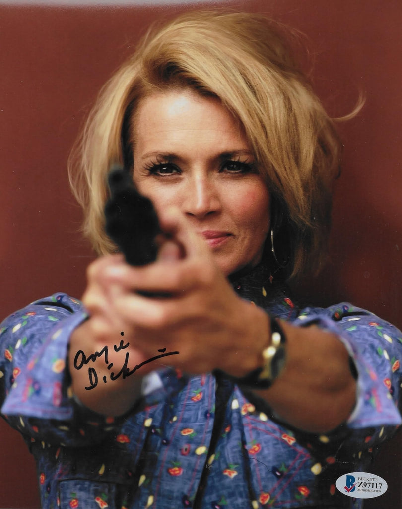 Angie Dickinson actress signed Police Woman 8x10 photo proof COA STAR